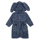 Müsli orgaanilisest puuvillafroteest hommikumantel Bunny, Indigo