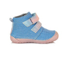 D.D. Step tekstiilist barefoot-saapad, sky blue 070