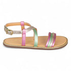 Chetto nahast metalliktoonis sandaalid, Oro