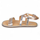 Chetto nahast metalliktoonis sandaalid, Plata