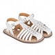 Chetto nahast sandaalid, Blanco