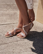 SHAPEN Calla sandaalid, rose gold