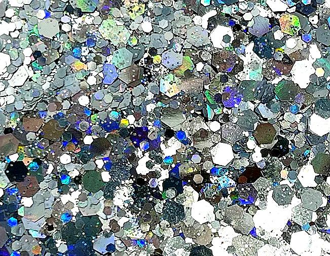 Born to be Glittered biolagunevad litrid, holograafiline