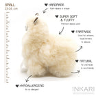 INKARI Small Alpaka, Naturals Blond 23cm