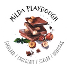 Milda Playdough 100% naturaalne voolimismass ŠOKOLAAD, 150g.