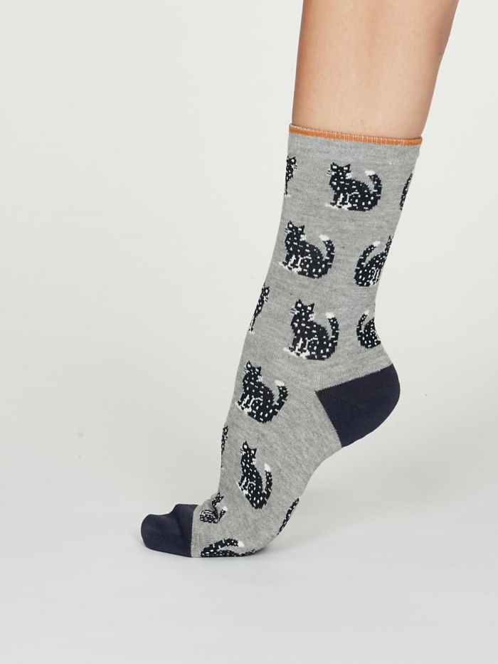 Thought Bambussokid, Kitty- mid grey marle