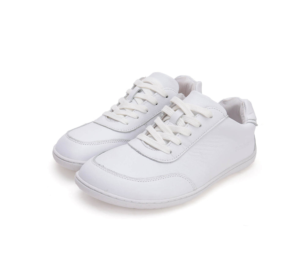 Stitch & Walk nahast tennised, white