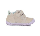 D.D.Step kõrgemad nahast barefoot-tossud, mauve/liblikas