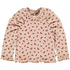 Müsli Berry l/s T baby, spa rose/fig/berry red
