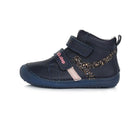 D.D.Step helendava tallaga nahast kevad-/sügissaapad, royal blue/sädelev 063