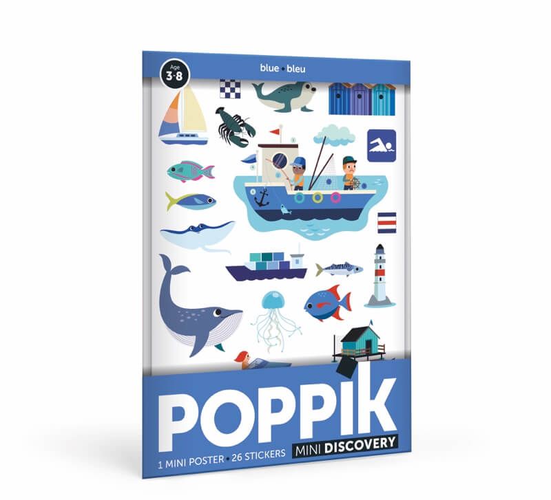 Poppik miniposter ja kleepsud 