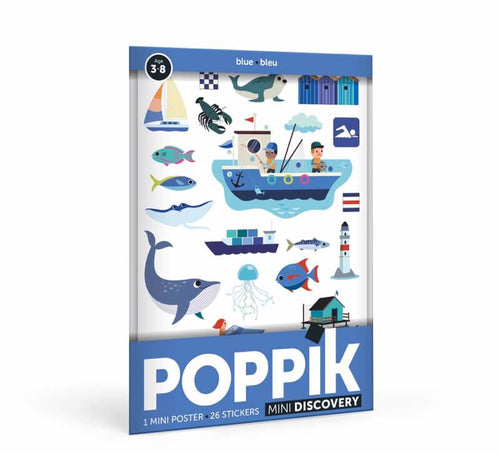 Poppik miniposter ja kleepsud 