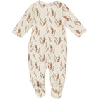 Müsli Mini me bodysuit with feet, buttercream