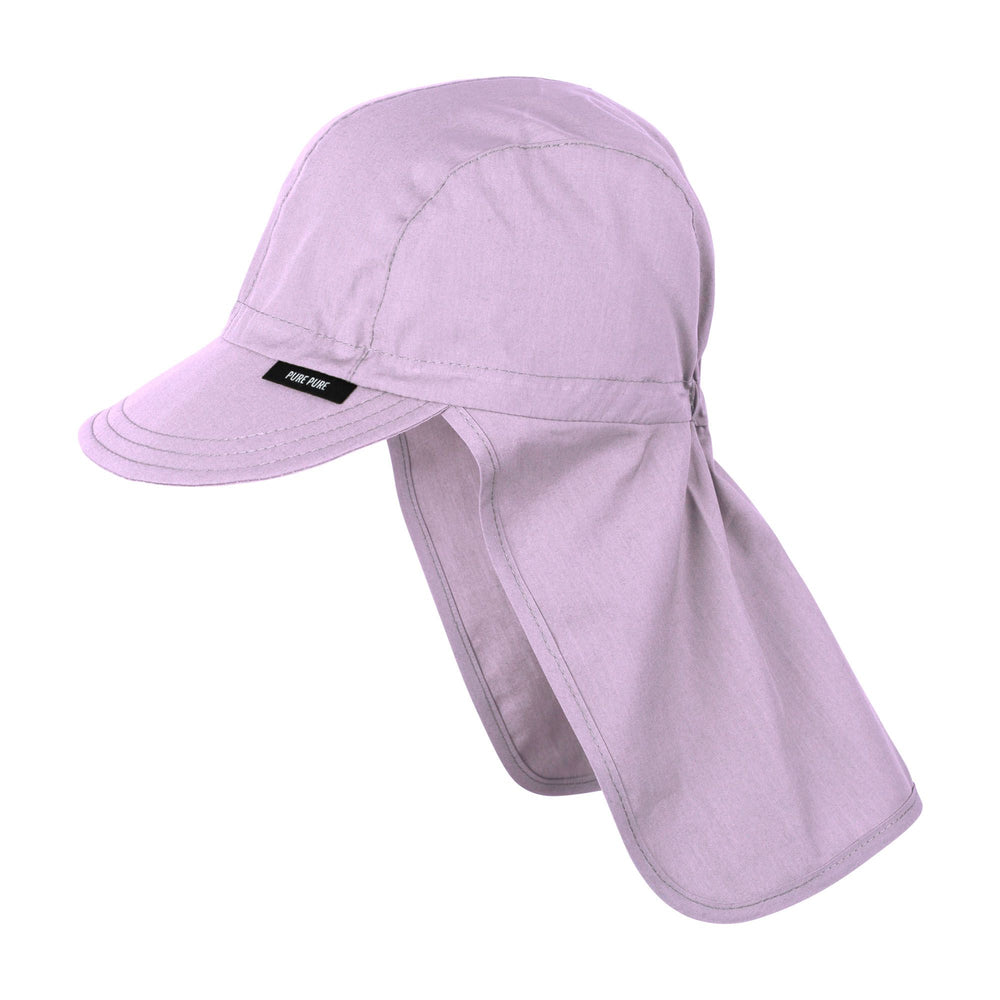 Pure Pure by Bauer orgaanilisest puuvillast nokaga päikesekaitsemüts, UPF50, Light Mauve