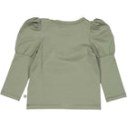 Müsli Cozy Me puff l/s T baby, poetry green