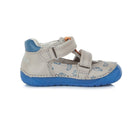 D.D.Step barefoot sandaalid, grey/dino 070