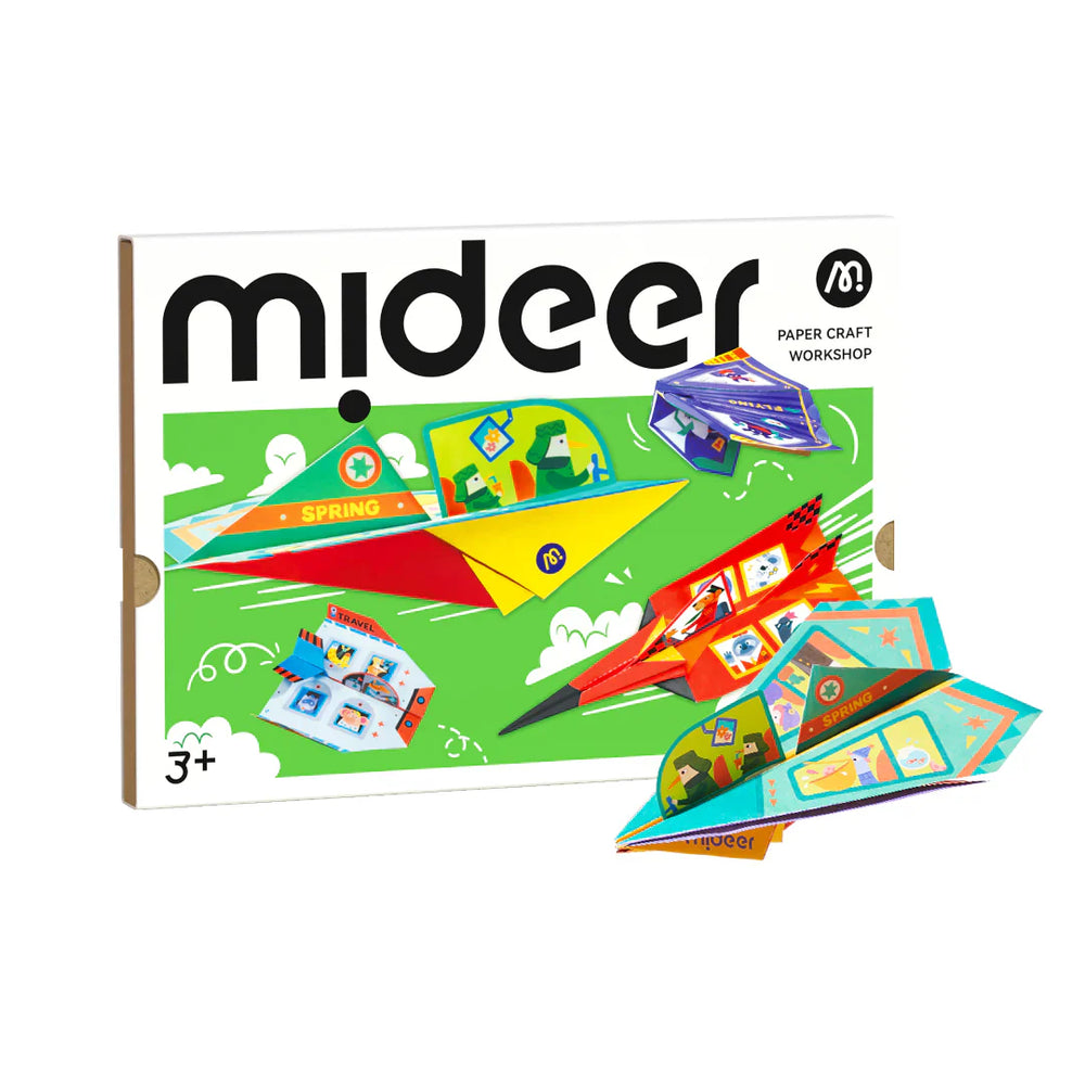 Mideer paberist meisterdamise komplekt, lennukid