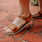 Tikki Vibe nahast sandaalid, terracotta