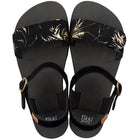 Tikki Vibe nahast sandaalid, liquid gold