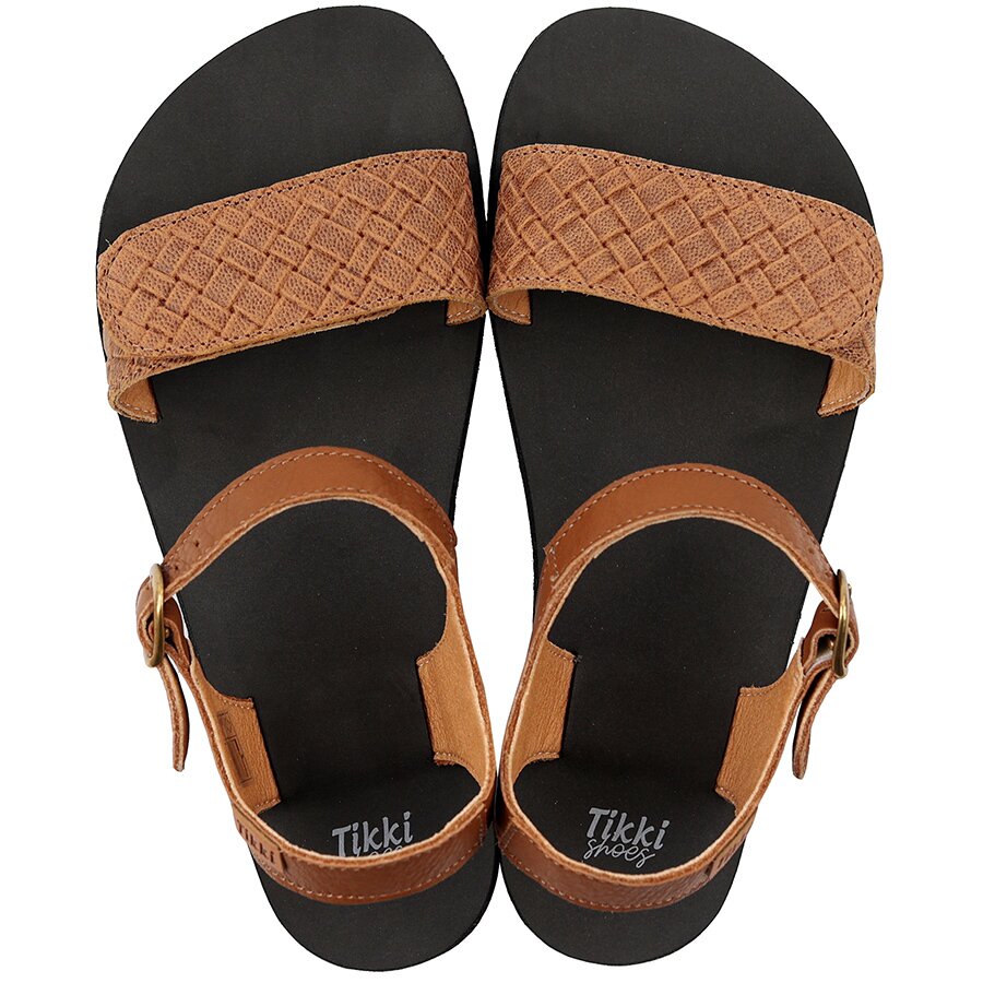 Tikki Vibe nahast sandaalid, terracotta