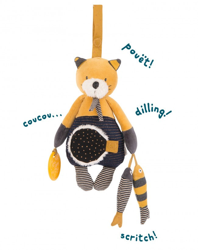 Moulin Roty aktiivsusmänguasi, Kass Lulu