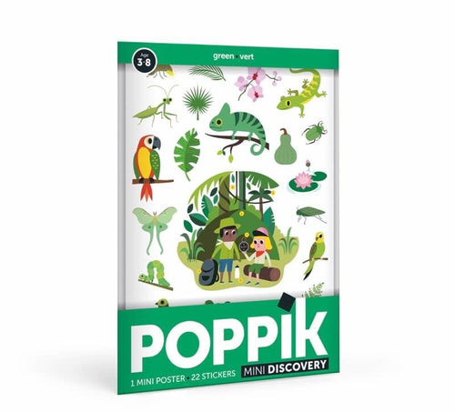 Poppik miniposter ja kleepsud 