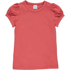 Fred's World Alfa puff s/s T- Cranberry