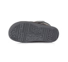 D.D.Step villavoodriga barefoot-saapad, dark grey/süda ja täht 063