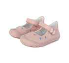 D.D.Step nahast kingad, baby pink/värvilised südamed 073