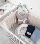 Tinystar bambusest beebitekk Baby Blue