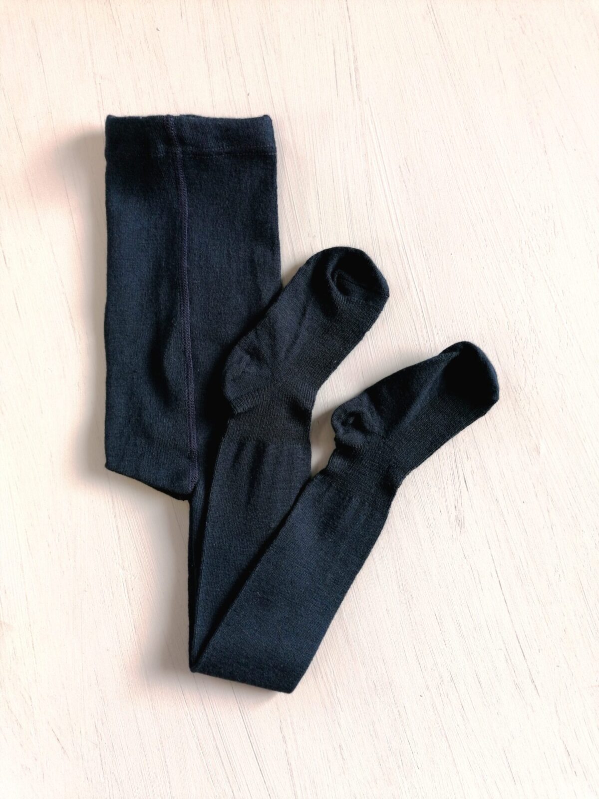 Meriinovillased sukkpüksid, öösinine Villariided - HellyK - Kvaliteetsed lasteriided, villariided, barefoot jalatsid