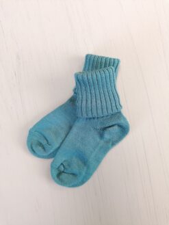 Villane sokk, petrol Villariided - HellyK - Kvaliteetsed lasteriided, villariided, barefoot jalatsid