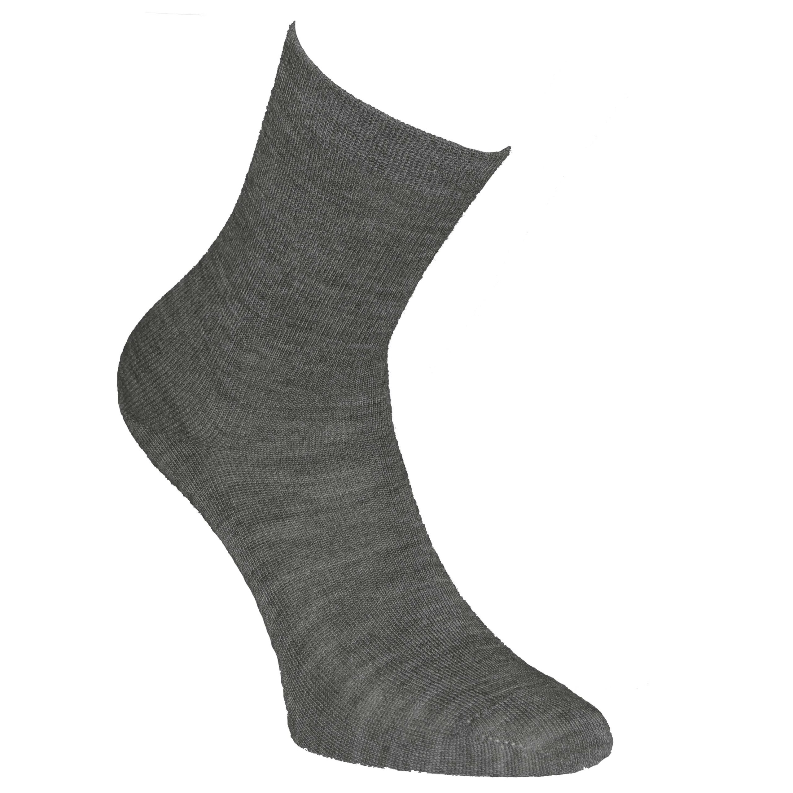 Õhuke villane sokk, hall Villariided - HellyK - Kvaliteetsed lasteriided, villariided, barefoot jalatsid