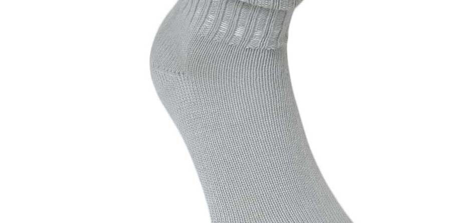 Villane sokk, helehall Villariided - HellyK - Kvaliteetsed lasteriided, villariided, barefoot jalatsid