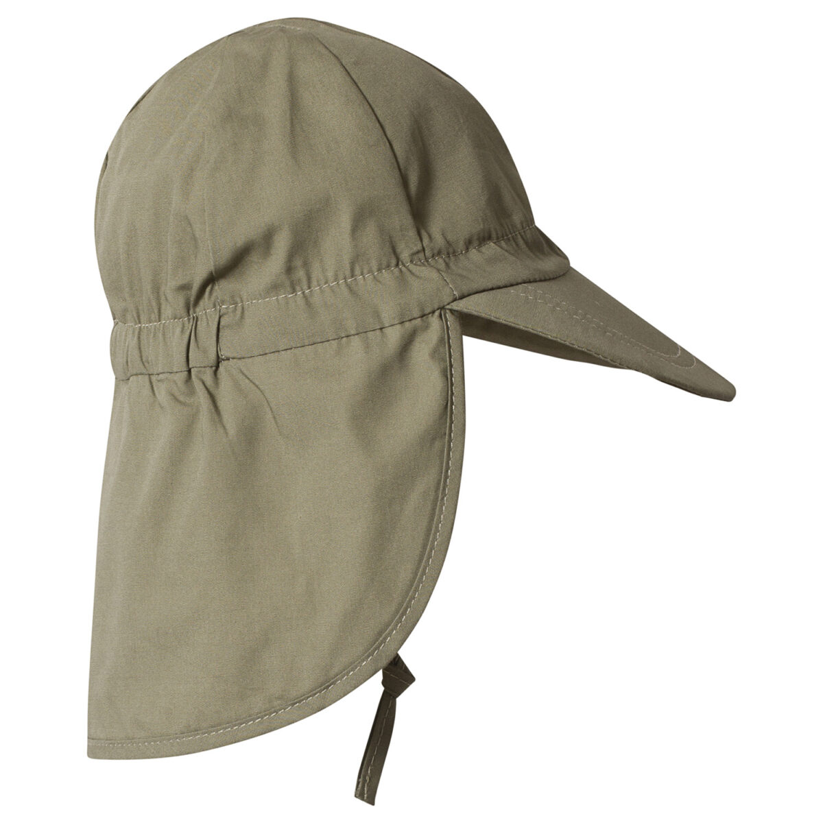 Melton UV30 kaitsega suvemüts, oliivroheline Lasteriided - HellyK - Kvaliteetsed lasteriided, villariided, barefoot jalatsid