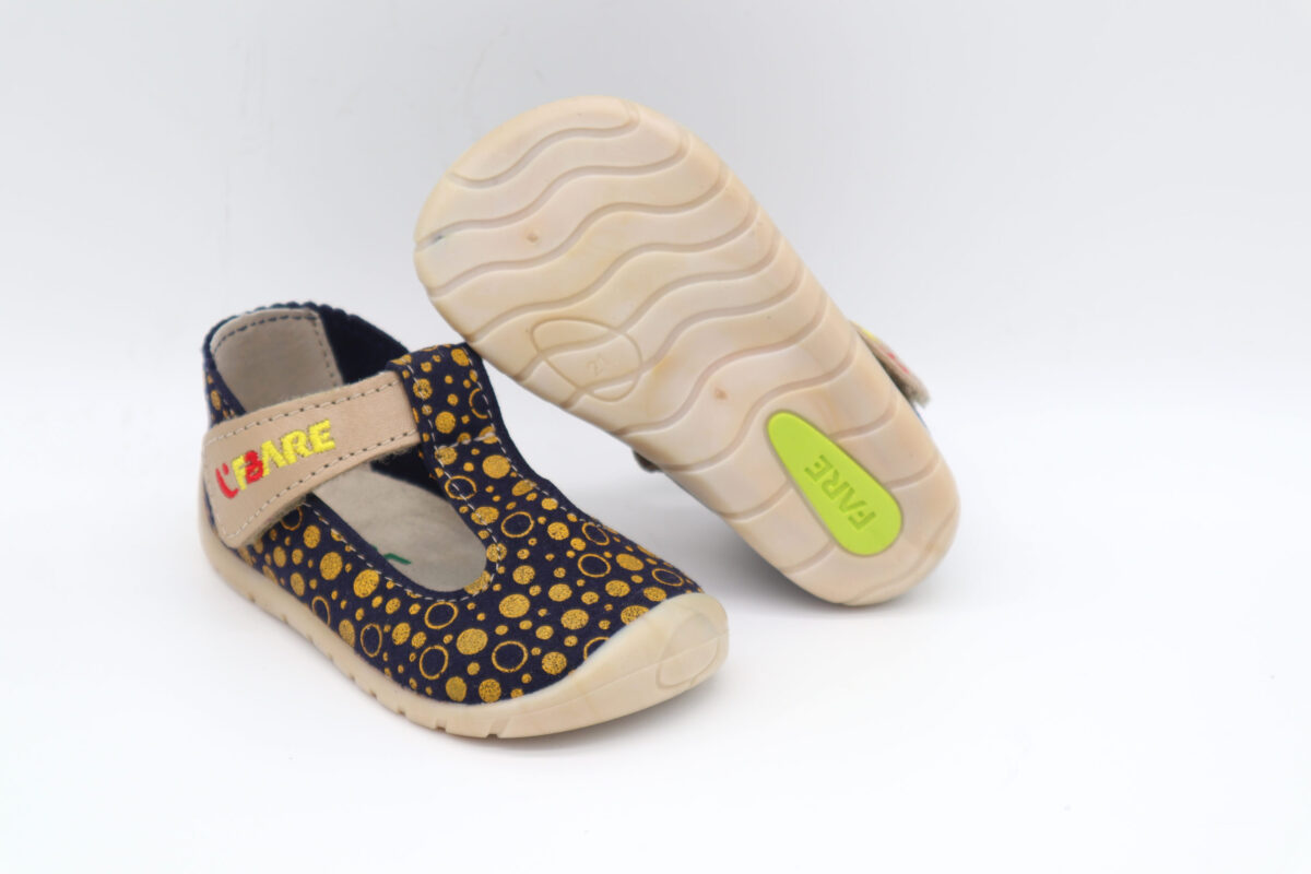 Fare Bare kingad, kollane Laste barefoot jalatsid - HellyK - Kvaliteetsed lasteriided, villariided, barefoot jalatsid