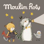 Moulin Roty, Les Petites Merveilles, lisakettad Lugude lambid/varjunukud - HellyK - Kvaliteetsed lasteriided, villariided, barefoot jalatsid