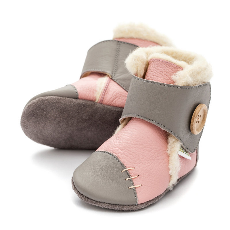 Liliputi Pearl saapad Laste barefoot jalatsid - HellyK - Kvaliteetsed lasteriided, villariided, barefoot jalatsid