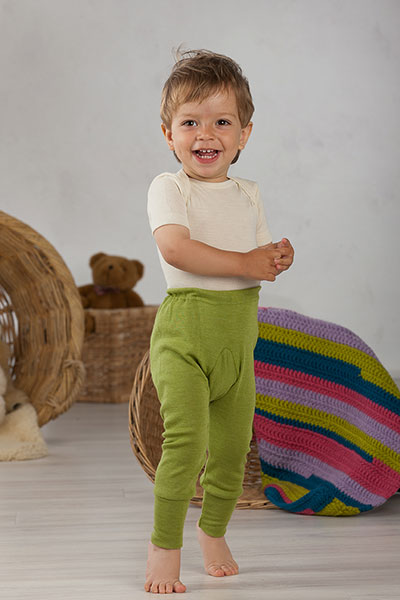 Cosilana, püksid, Roheline Villariided - HellyK - Kvaliteetsed lasteriided, villariided, barefoot jalatsid