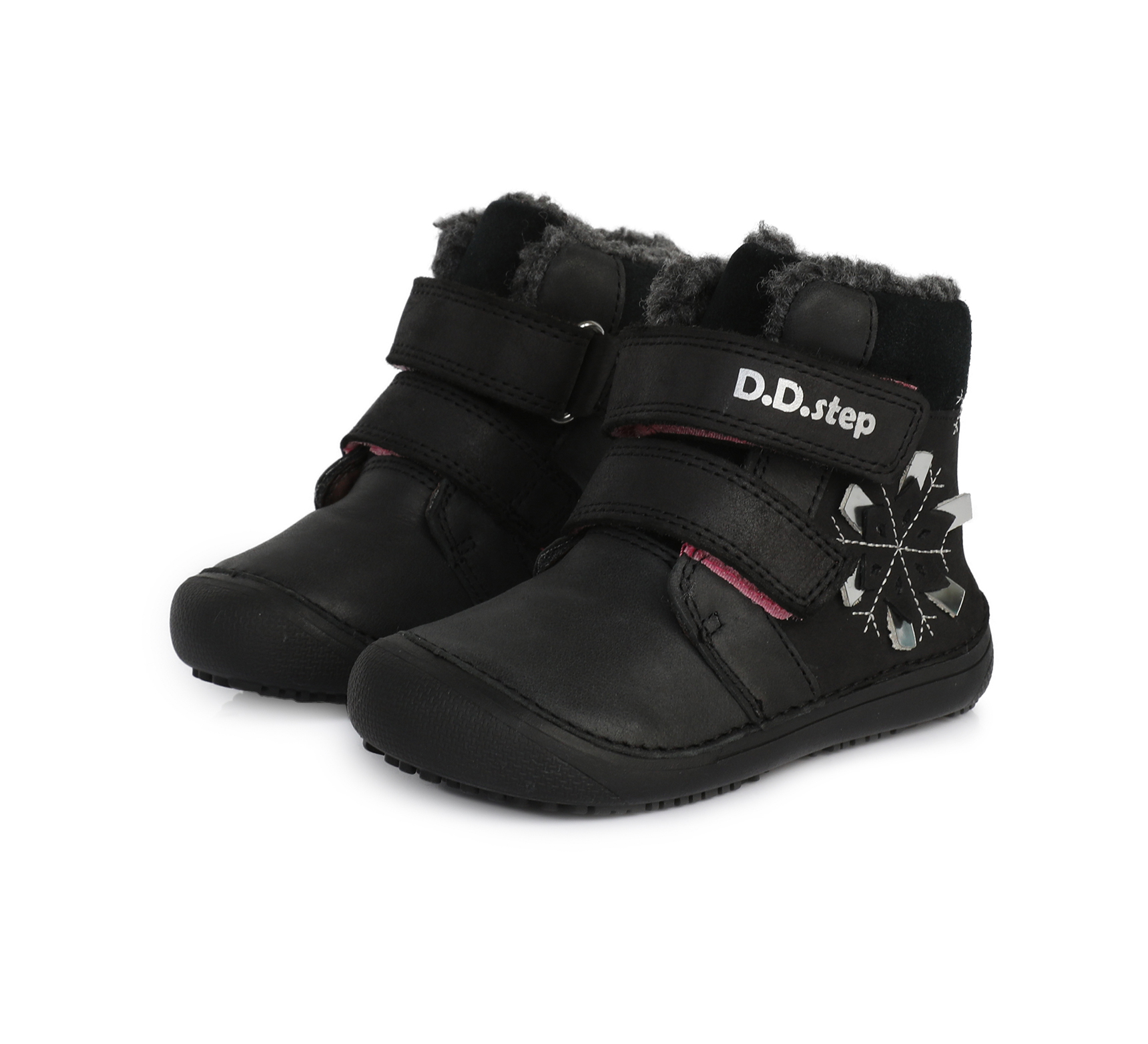 D.D.Step barefoot talvesaapad, Hõbe D.D.Step - HellyK - Kvaliteetsed lasteriided, villariided, barefoot jalatsid