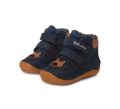 D.D.Step barefoot talvesaapad, Royal Blue, Koerakesega D.D.Step - HellyK - Kvaliteetsed lasteriided, villariided, barefoot jalatsid