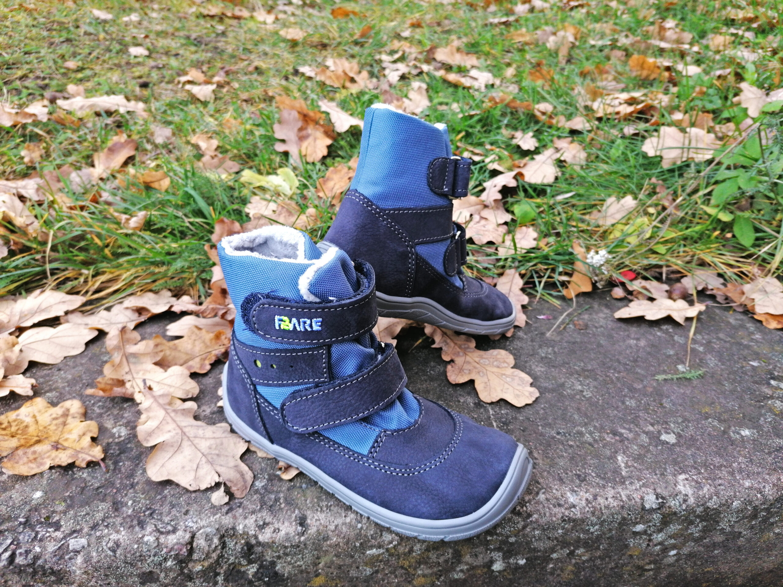 Fare Bare talvesaapad membraaniga, Sinine 33-42 Täiskasvanute barefoot jalatsid - HellyK - Kvaliteetsed lasteriided, villariided, barefoot jalatsid
