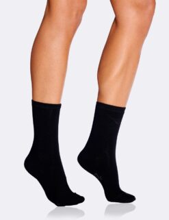 Boody Women’s Everyday Socks- Black Boody - HellyK - Kvaliteetsed lasteriided, villariided, barefoot jalatsid
