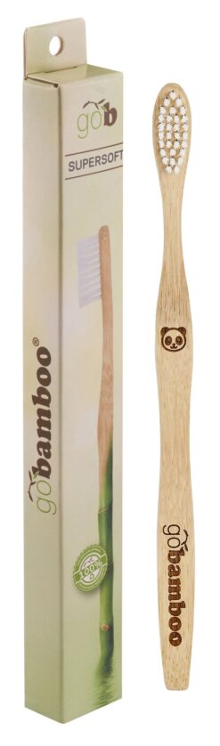 GoBamboo bambusest hambahari, Supersoft Kodumaailm - HellyK - Kvaliteetsed lasteriided, villariided, barefoot jalatsid