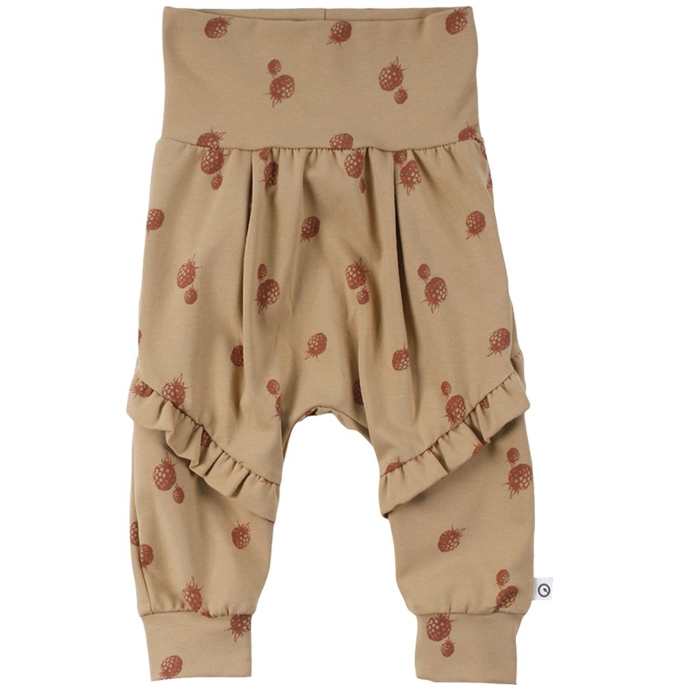 Müsli BERRY pants baby,  Toffee Green Cotton - HellyK - Kvaliteetsed lasteriided, villariided, barefoot jalatsid