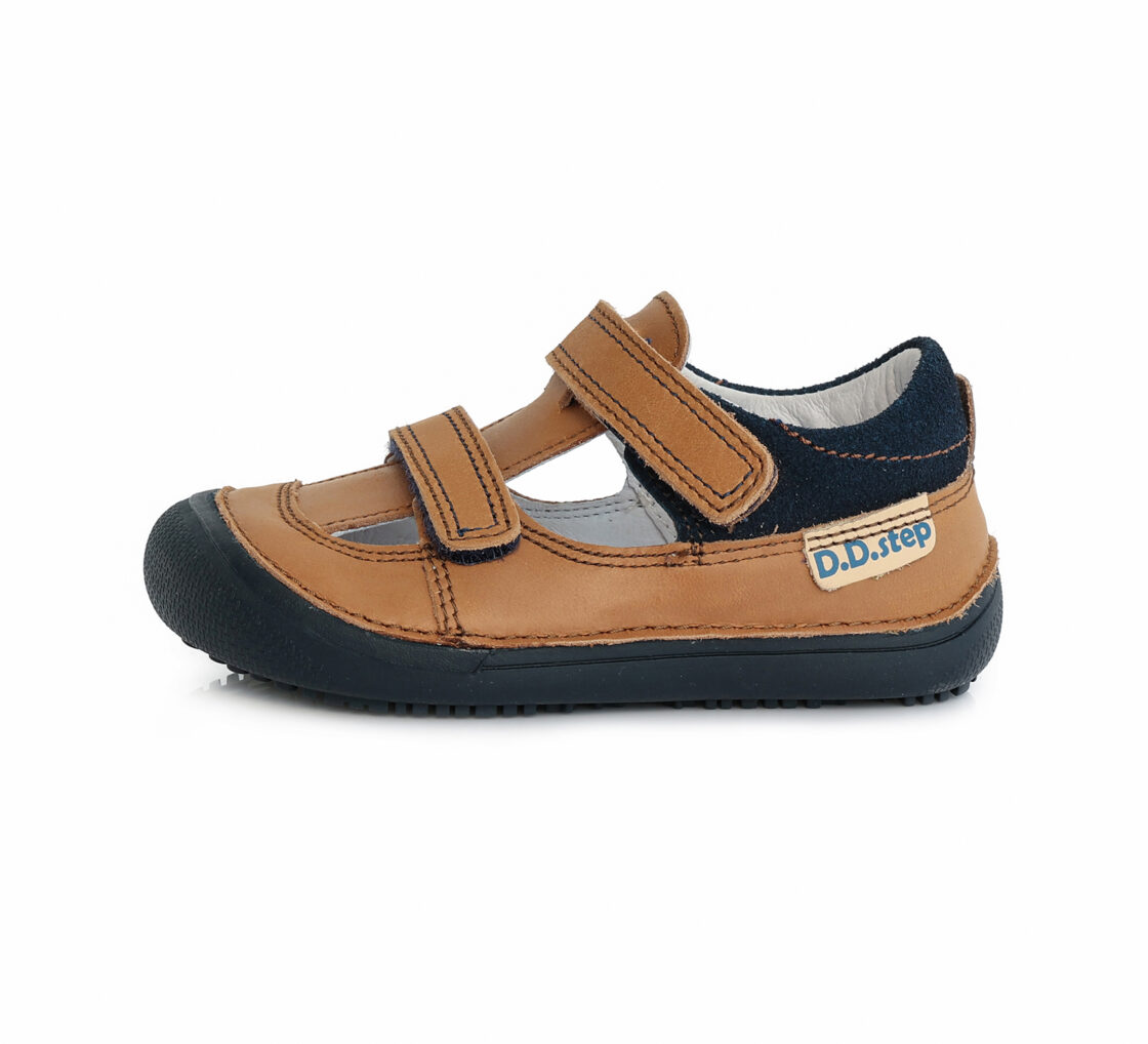 D.D.Step nahast sandaalid, Chocolate D.D.Step - HellyK - Kvaliteetsed lasteriided, villariided, barefoot jalatsid