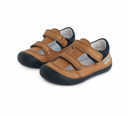 D.D.Step nahast sandaalid, Chocolate D.D.Step - HellyK - Kvaliteetsed lasteriided, villariided, barefoot jalatsid