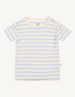 Boody Baby T- Shirt Striped- Sky/Nature Boody - HellyK - Kvaliteetsed lasteriided, villariided, barefoot jalatsid