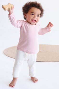 Boody Baby Trousers- Chalk Boody - HellyK - Kvaliteetsed lasteriided, villariided, barefoot jalatsid