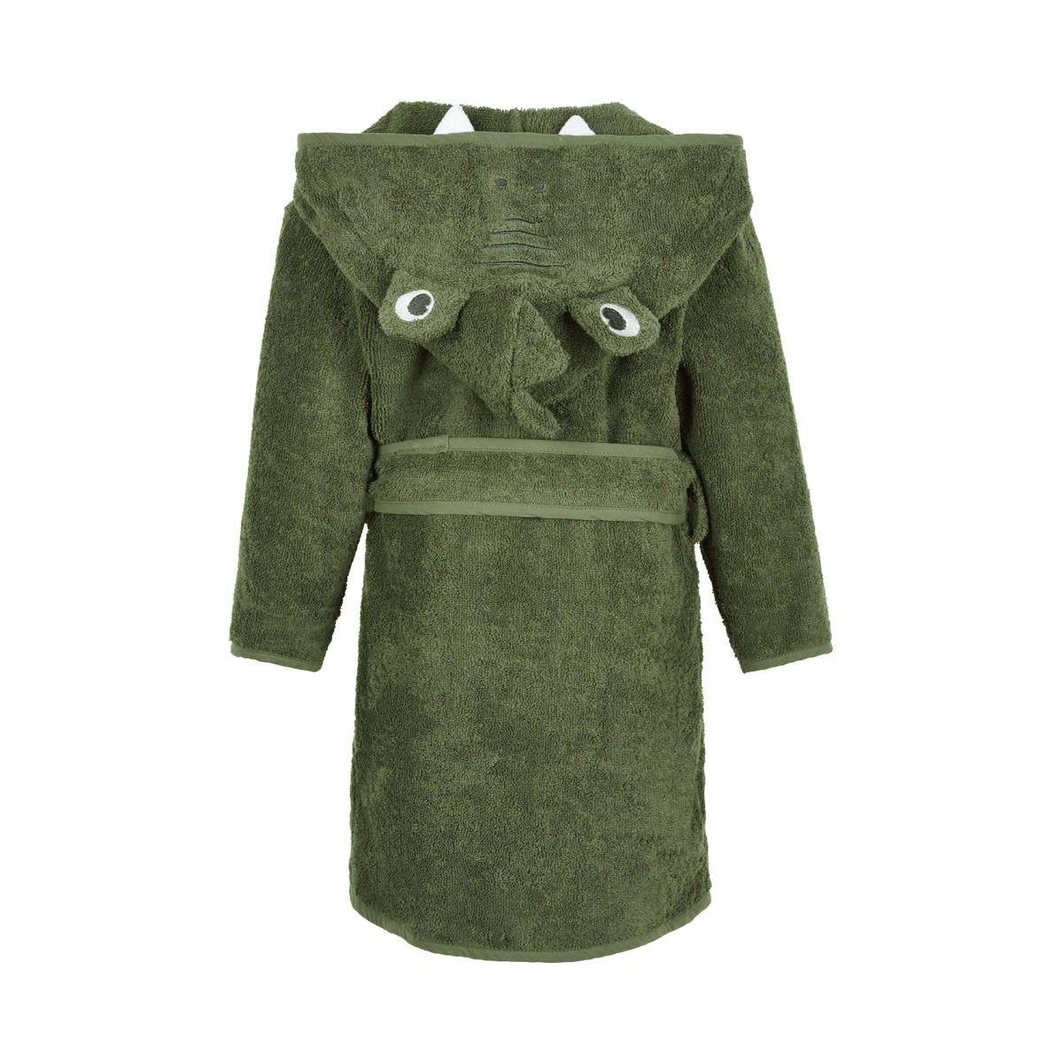 Pippi hommikumantel Krokodill Vannirätikud/ hommikumantlid - HellyK - Kvaliteetsed lasteriided, villariided, barefoot jalatsid